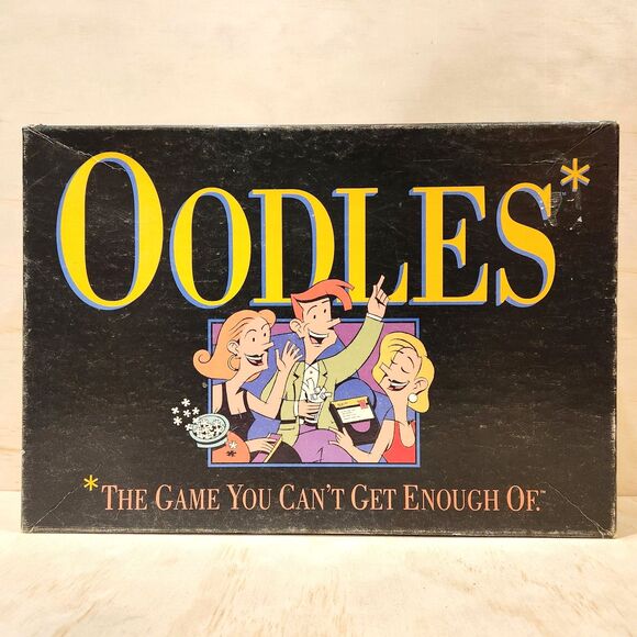 1992 Oodles The Game You Can't Get Enough Of Party Card Game - Picture 1 of 6